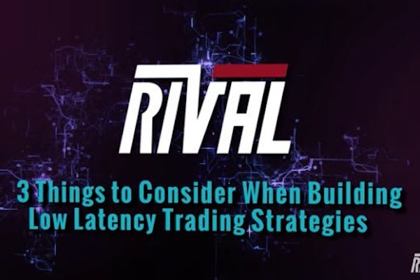 Rival Low Latency Trading Strategies