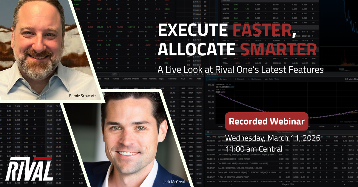 Rival One Enhancements: Streamlining Execution with Routing, Order ...